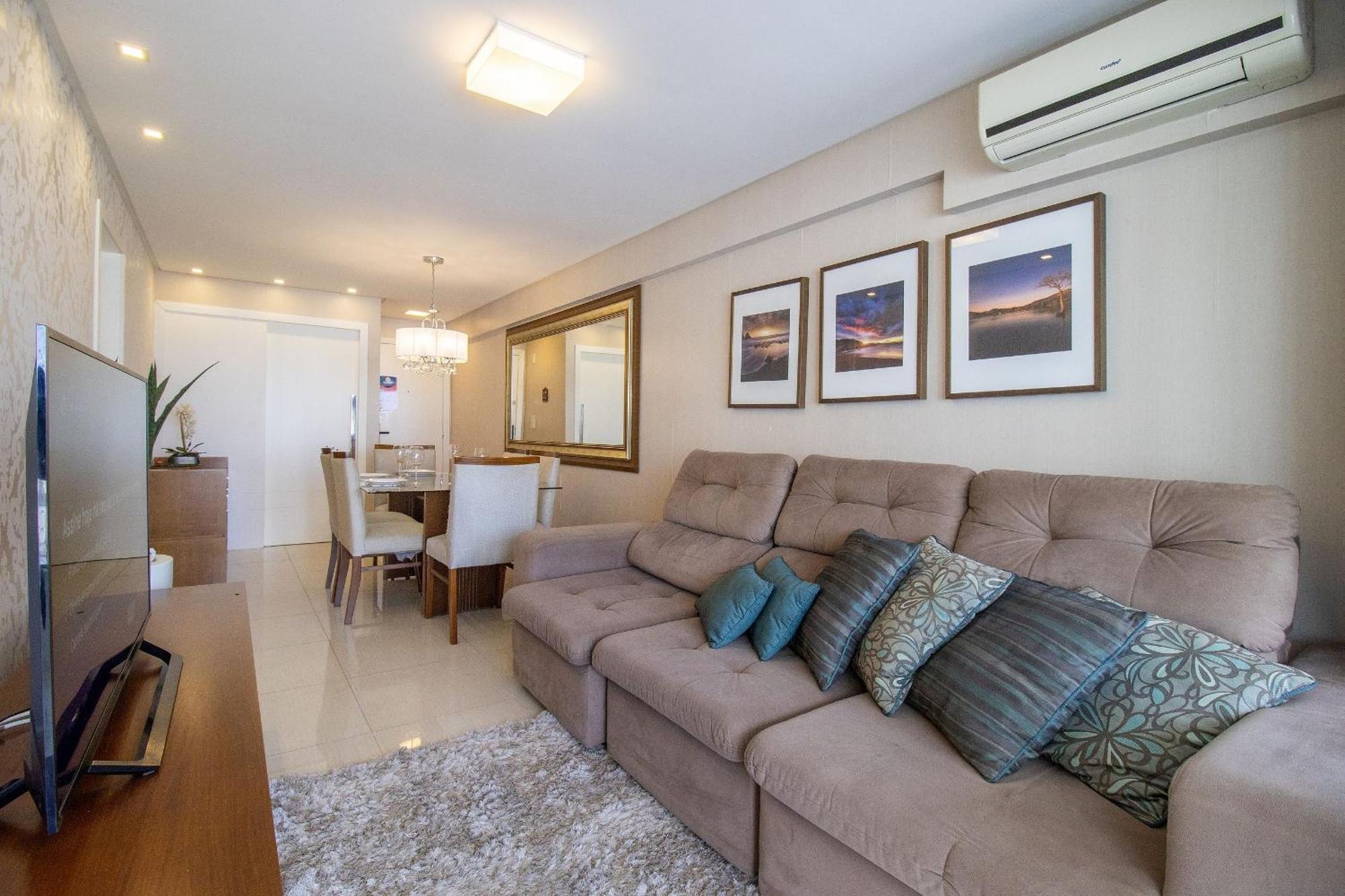 Balneário CamboriúBk81 - 3 Dorm, Climatizado, 2 Garagens, Wi-Fiアパートメント エクステリア 写真